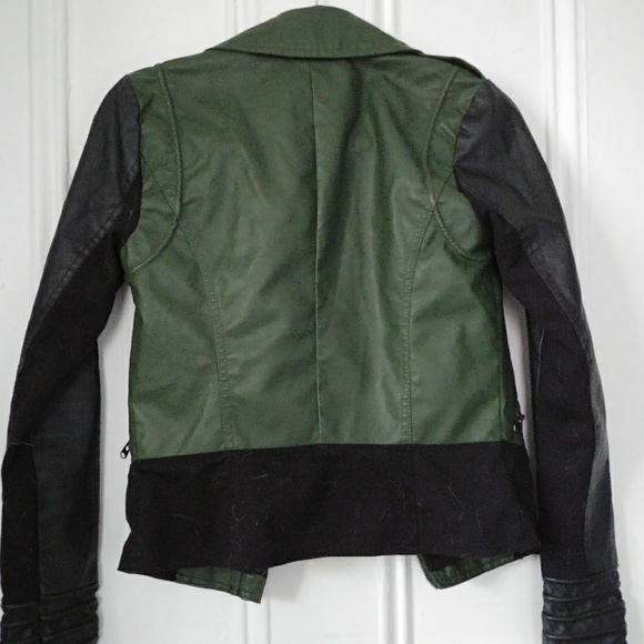 Faux Leather Moto Jacket - Picture 5 of 5